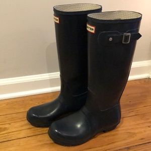 Hunter Rain boots-Size US 6M/7F